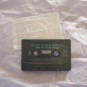 McDonalds Scary Sound Effects Halloween Cassette Tape 1995 TESTED WORKS